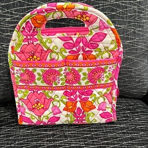 Vera Bradley insulted lunch tote. Great condition with a few light spots.
